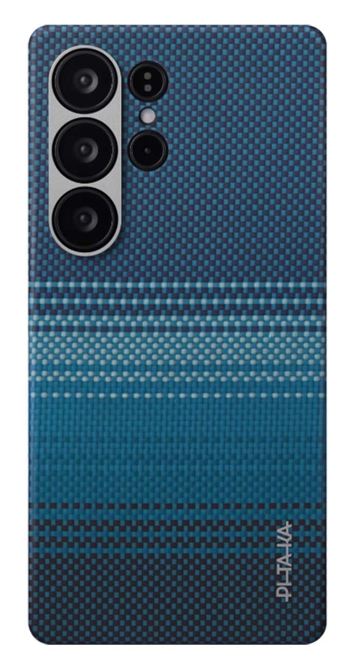 PITAKA MagEZ Case for Galaxy S25 Ultra / Carbon Fiber / Slim & Lightweight / MagSafe / Moonrise