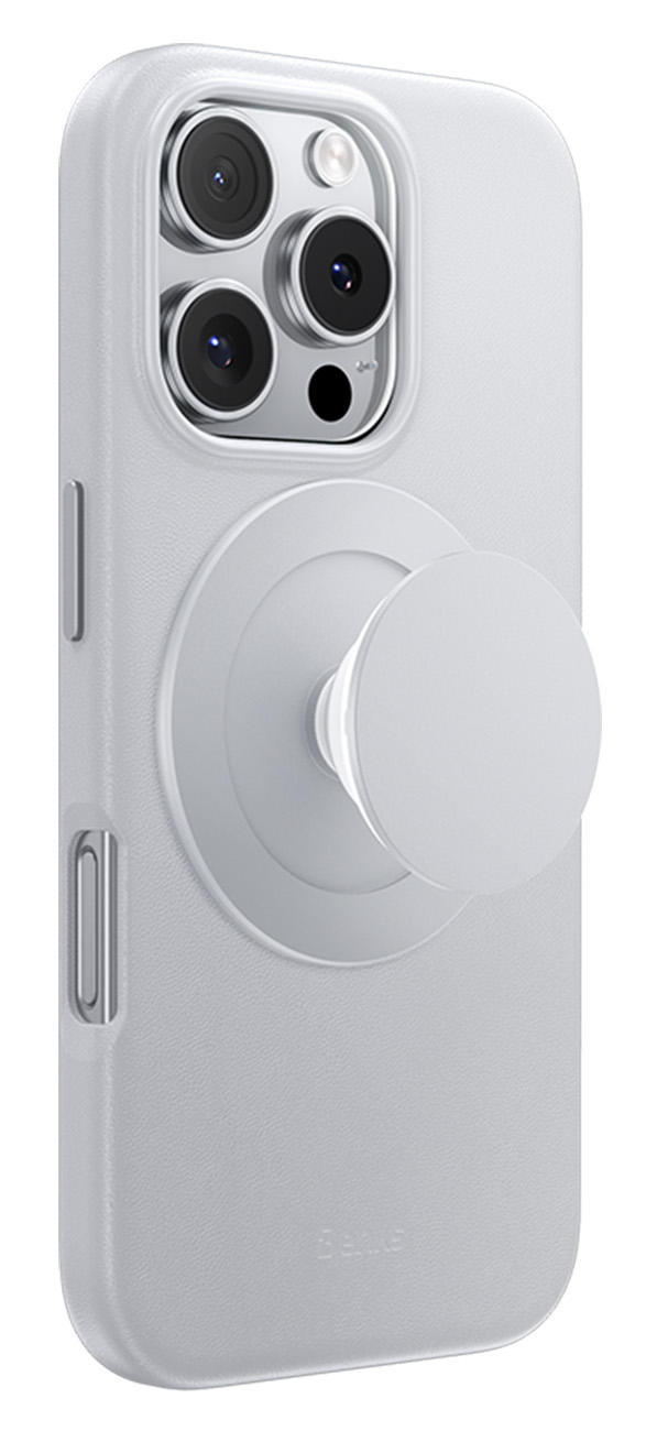 Benks VitaPro Magnetic Phone Grip / Supports MagSafe / Built-in Stand / Grey