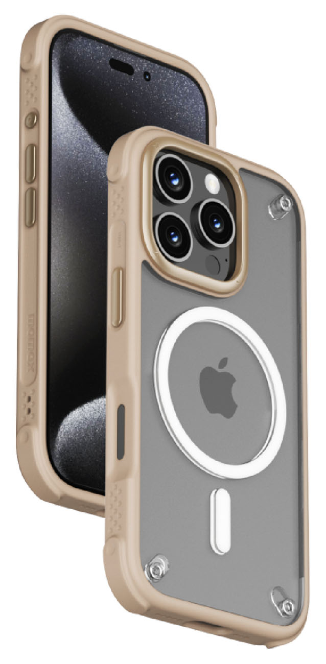 Momax Air Case for iPhone 16 Pro Max / Supports MagSafe / Drop Resistant / Sandstone