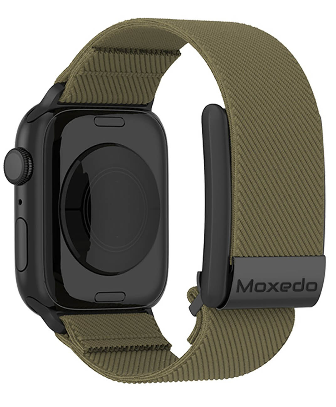 Moxedo Hybrid Strap for Apple Watch & Whoop / Comfortable & Practical Design / Olive Green