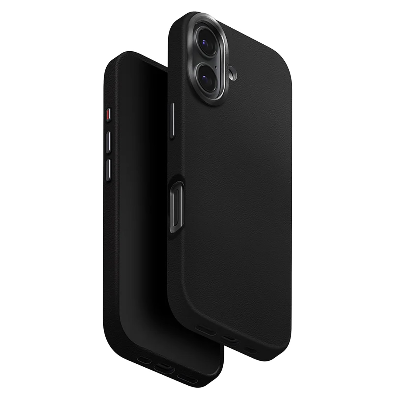 UNIQ Lyden Case for iPhone 17 / MagSafe / Drop Protection / Vegan Leather / Black