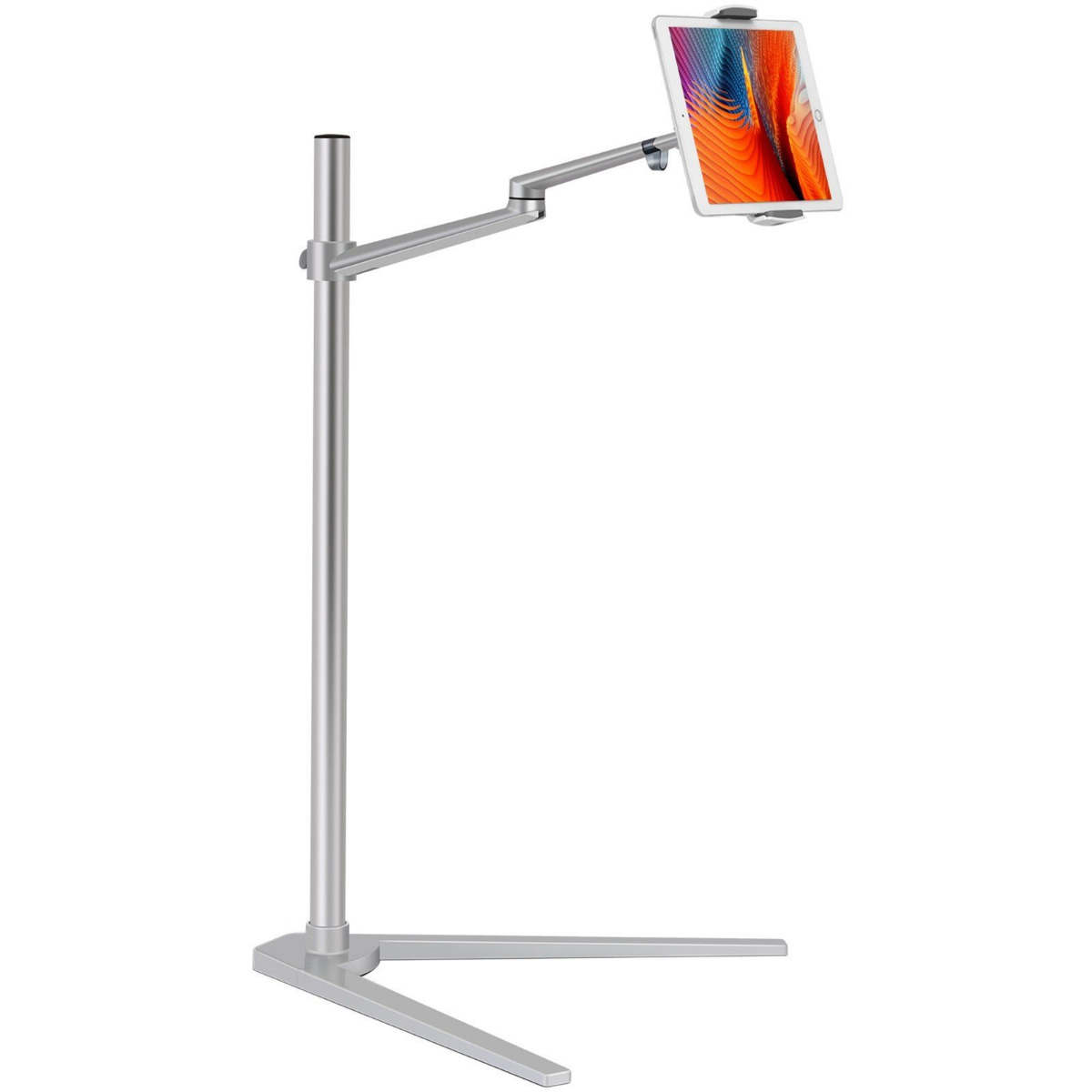 Phone & Tablet Floor Stand / Silver