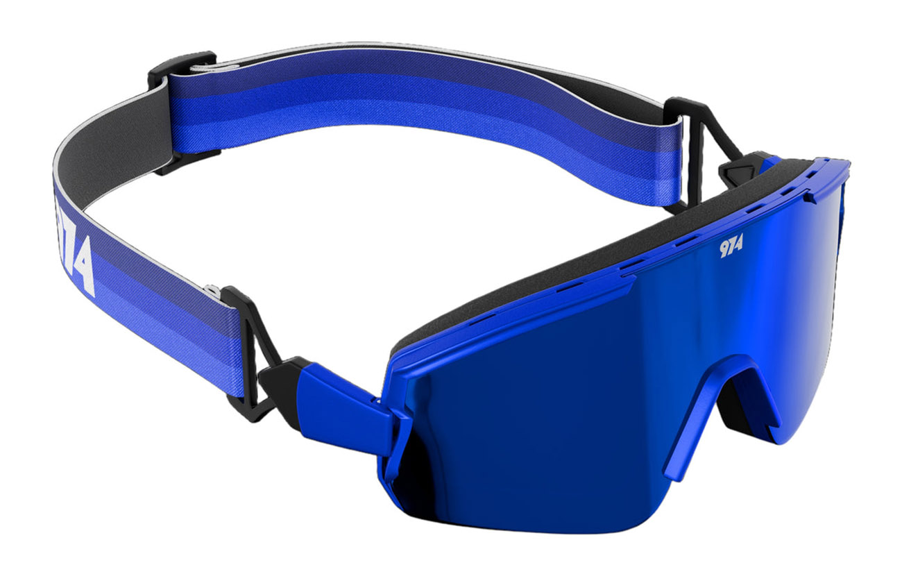 974Guards Protective Goggles / Summer Edition / Sunglass Lens + Clear Night Lens / Blue