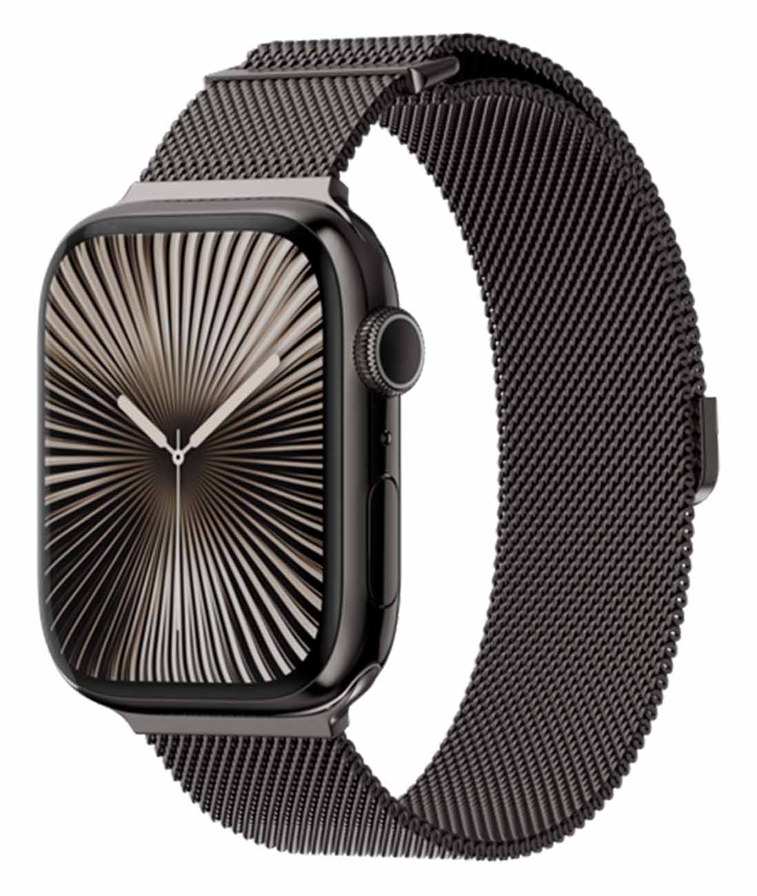 MagEasy Milanese Strap for Apple Watch / Size 44 / 45 / 46 / 49 / Elegant Design / Slate