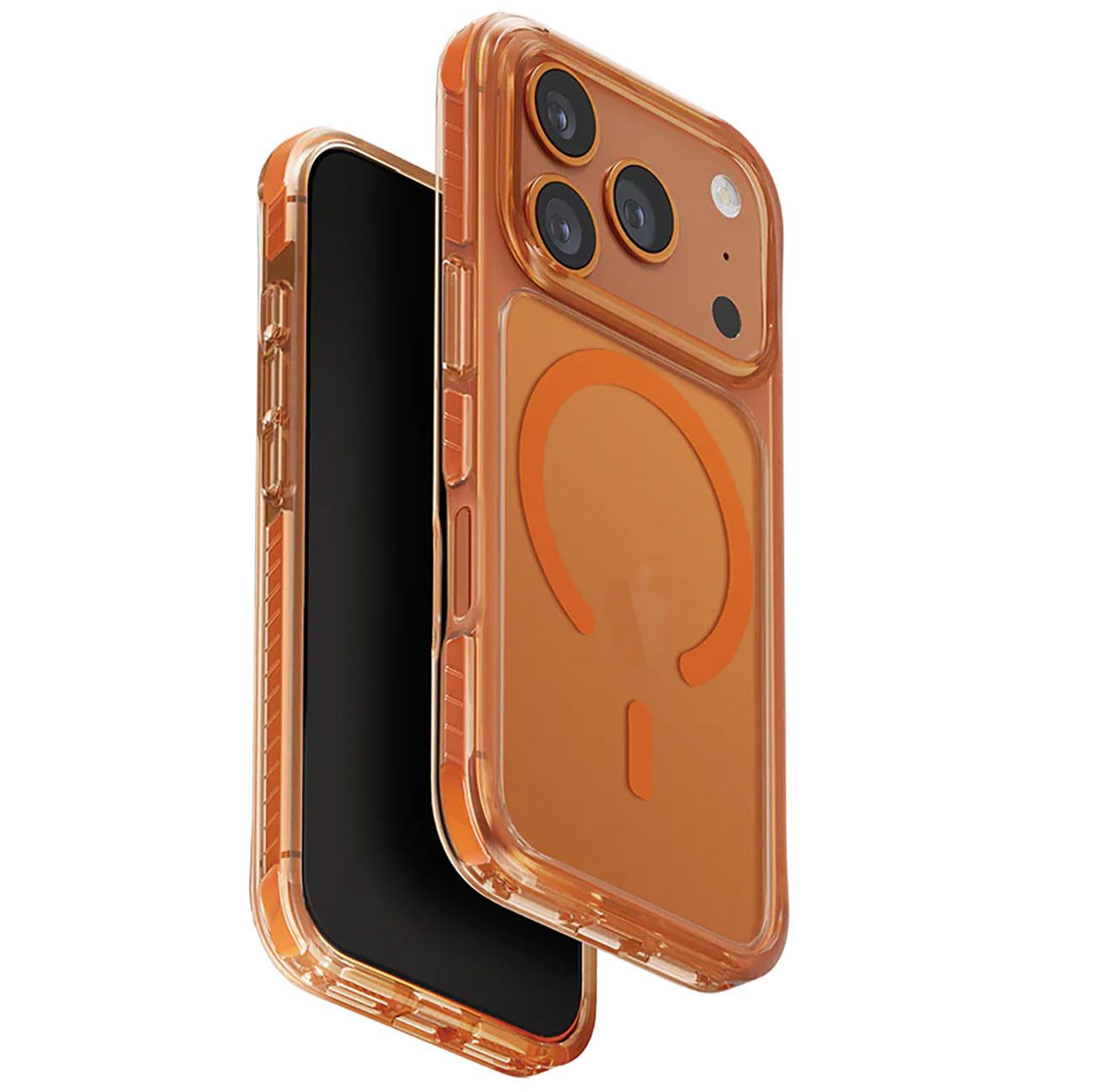 UNIQ Combat Case for iPhone 17 Pro / MagSafe / Drop Protection / Volt Orange
