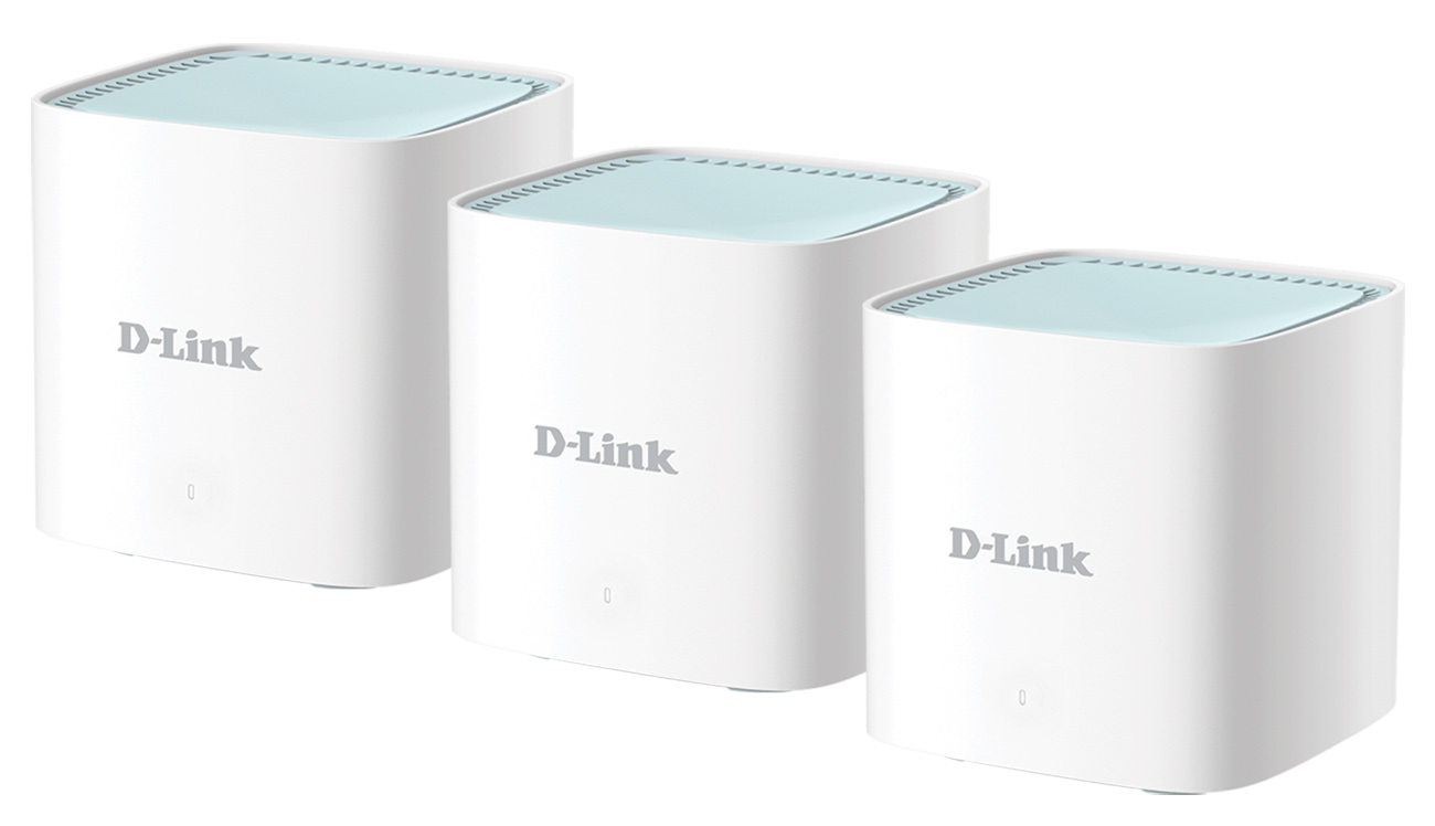 D-Link AX1500 Router / Supports WiFi 6 Mesh / Home Use / Pack of 3