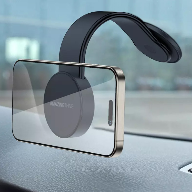 AmazingThing FlexiMag Magnetic Stand / Mounts on Car Dashboard & Glass / Rotatable