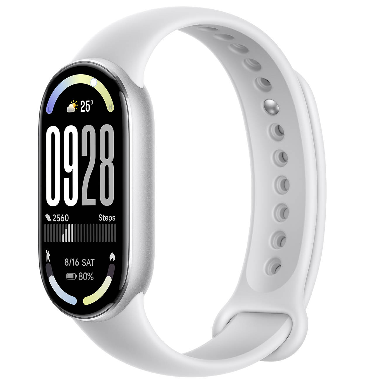 Xiaomi Smart Fitness Band 10 / Supports 150 Sports Modes / Water-Resistant / Glacier Silver