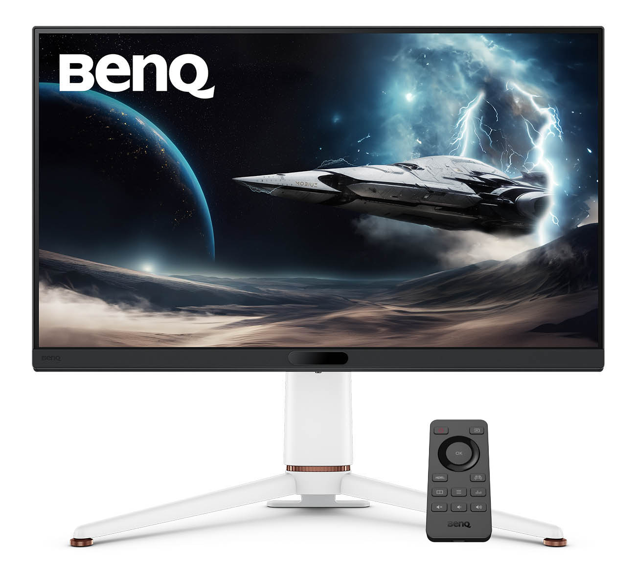 BenQ Mobiuz EX271Q Gaming Monitor / 27 inch / 2K Resolution / 180Hz / With Remote Control