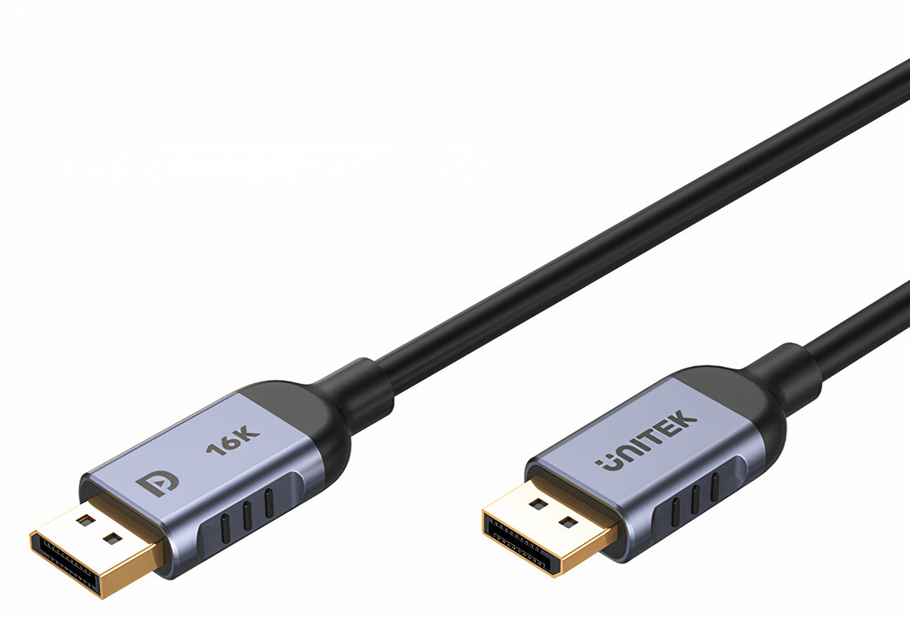 Unitek DisplayPort Cable / Supports DisplayPort 2.1 Standard / 1 Meter