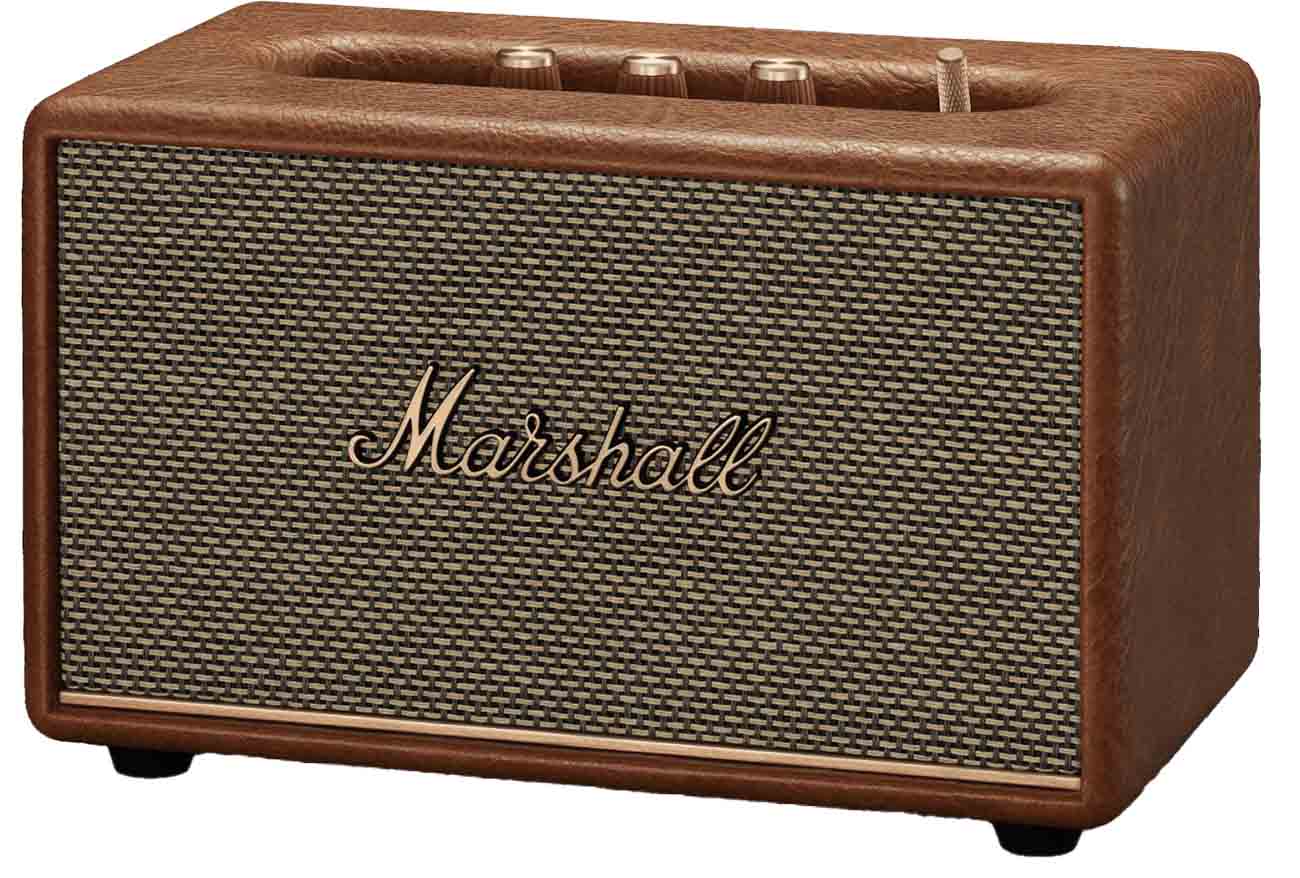 Marshall Action III Wireless Speaker / Bluetooth Operated / 30W / Compact & Portable / Brown
