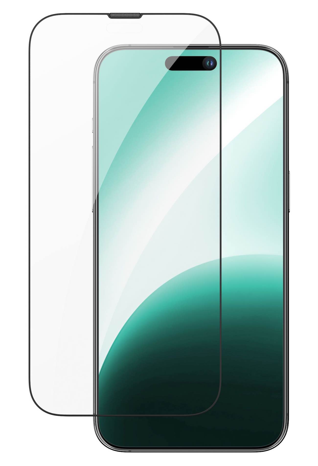 AmazingThing Titan Protection for iPhone 15 Plus / 9H Hardness / Matte Transparent Glass