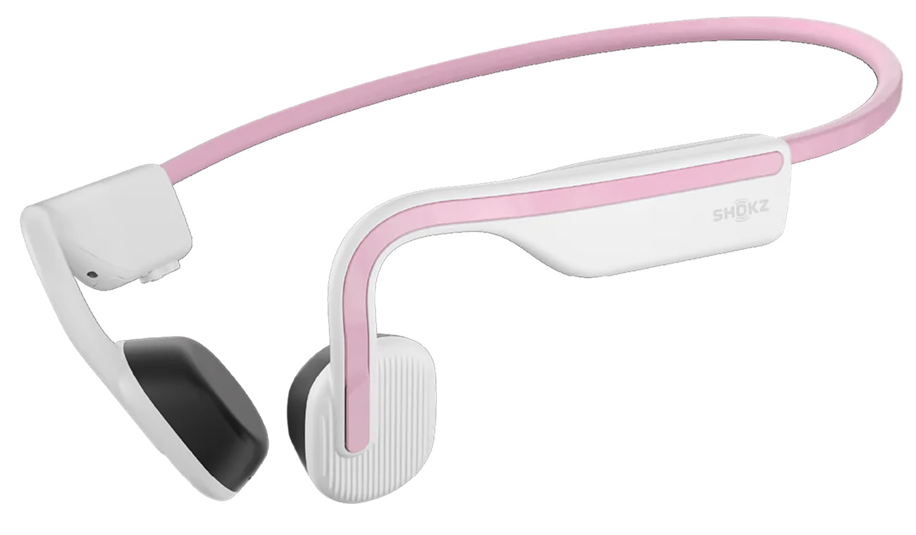 Shokz OpenMove Sports Headphones / Wireless / Water-Resistant / Sleek & Practical Design / Pink
