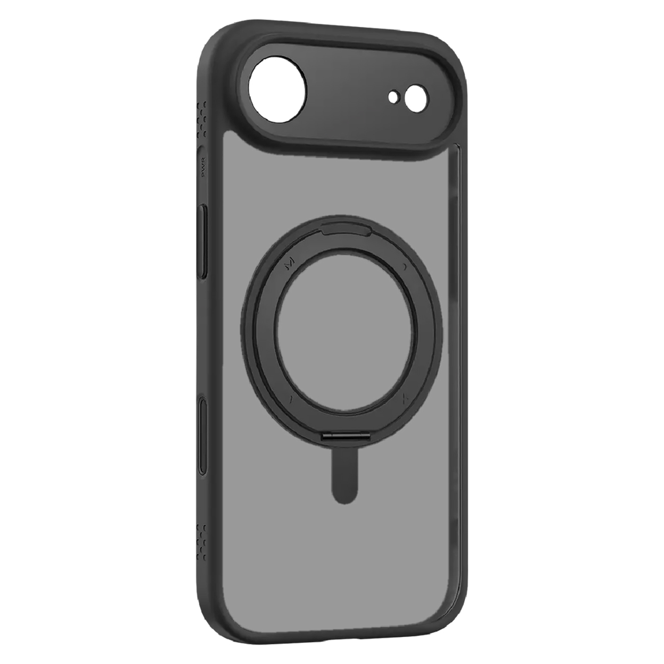 Momax FORM Roller Case for iPhone 17 Air / Built-in Grip / Supports MagSafe / Black