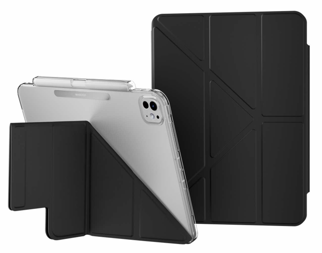 MagEasy Case for iPad Pro 11 inch 2024 / Built-in Stand / Drop Resistant / Black