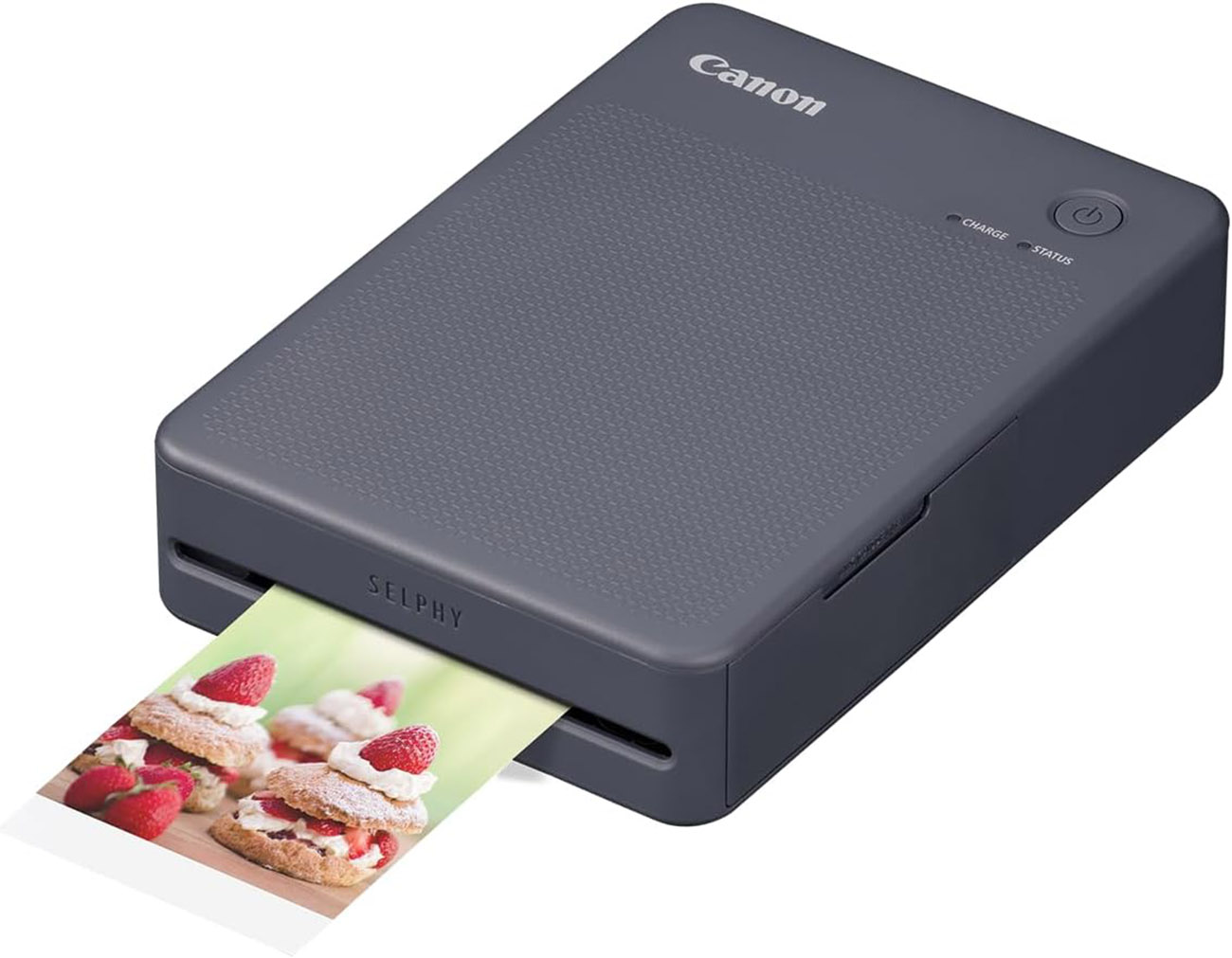 Canon Selphy Square QX20 Photo Printer / Prints from Phone / 2.7-inch Paper Size / Grey