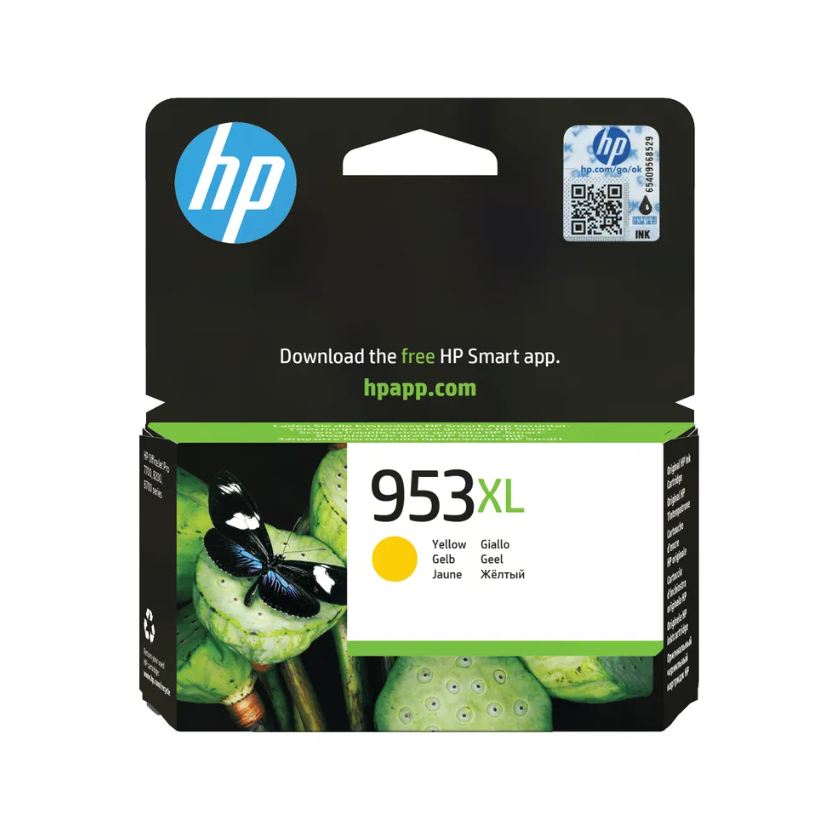 HP 953XL Yellow High Yield Ink Cartridge