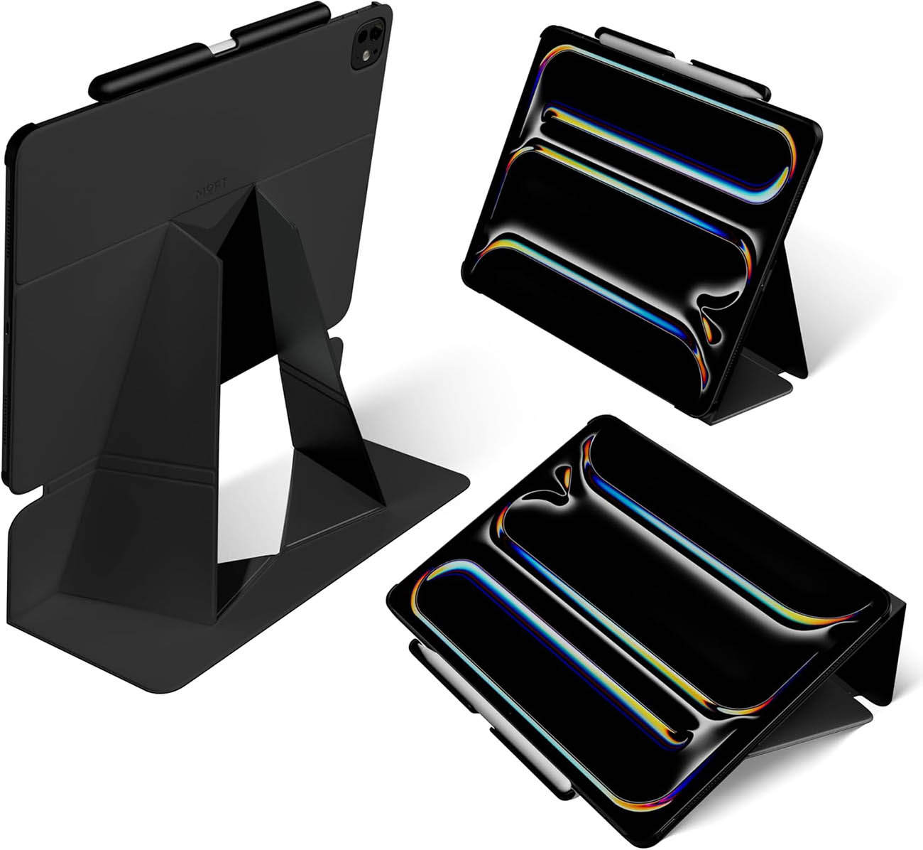 MOFT Float Folio 2nd Gen Case & Stand for iPad Pro 11 inch M4 / Flexible / Jet Black
