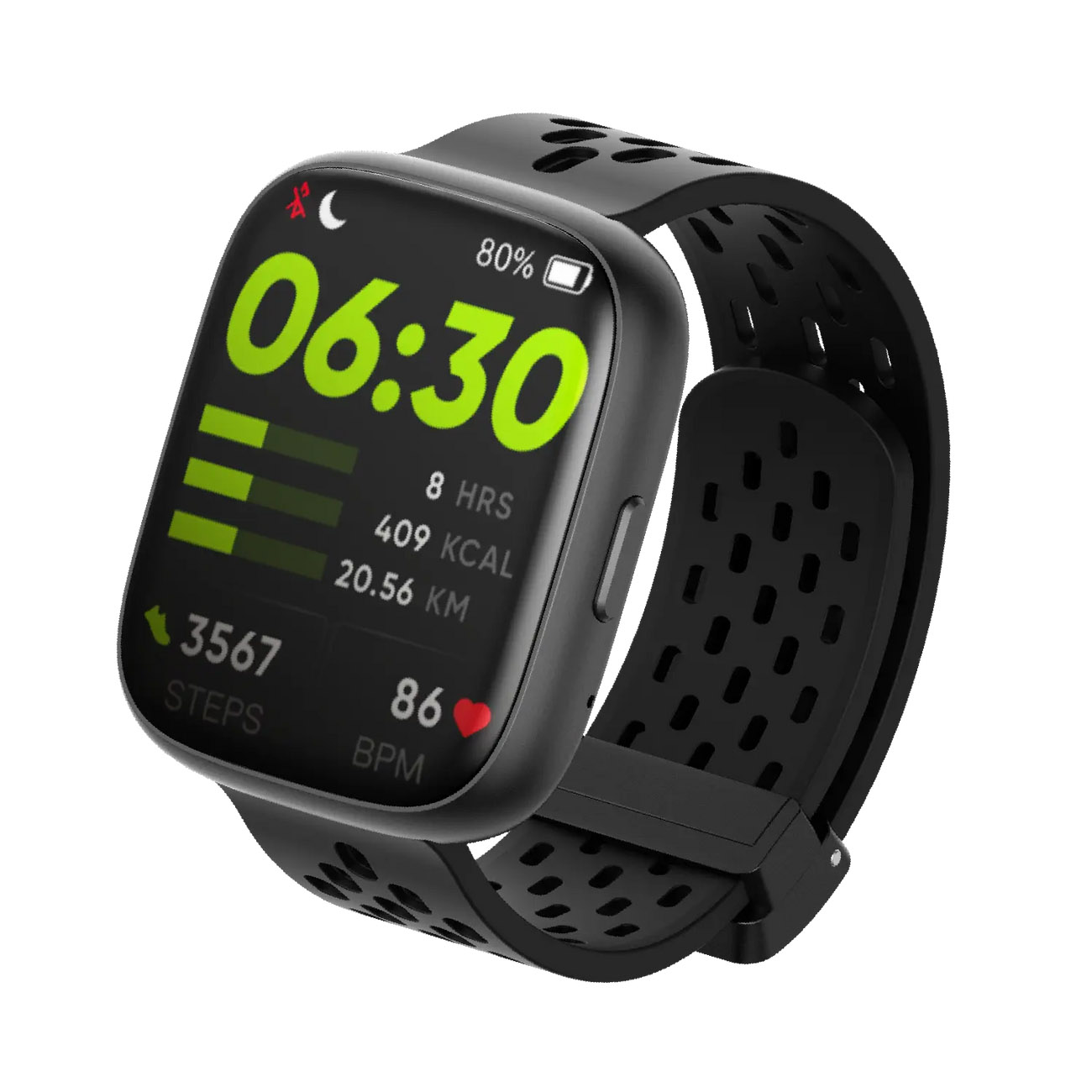Momax Wear Lite Smartwatch / Supports 100 Sports Modes / Water-Resistant