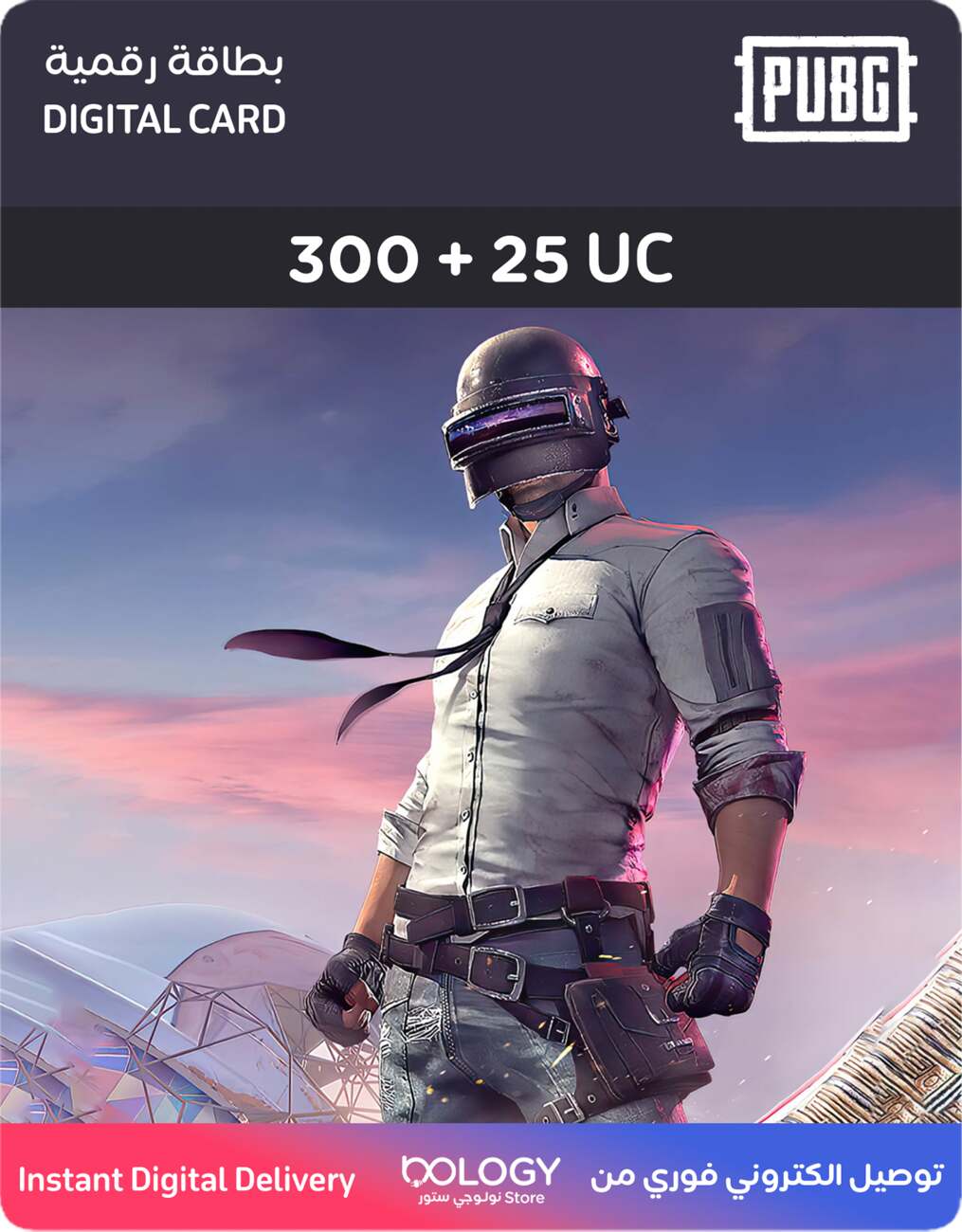 PUBG Mobile 300 + 25 UC Card