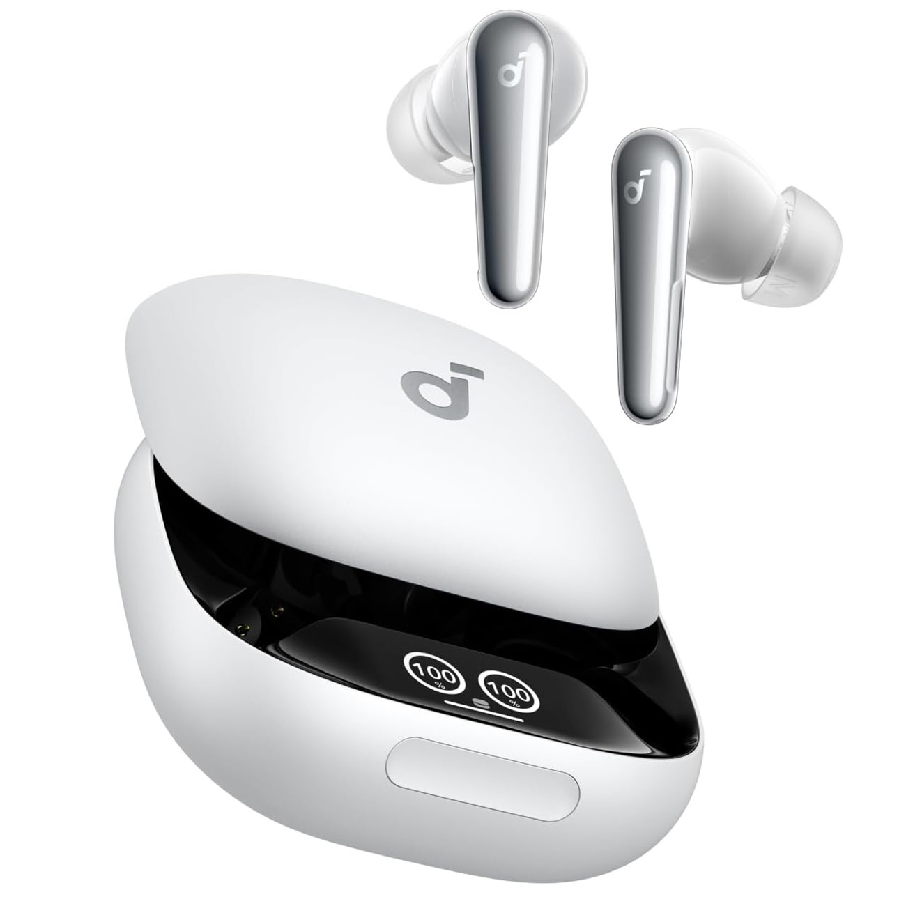 Anker Soundcore Liberty 4 Pro Wireless Earbuds / With Noise Cancellation / Water-Resistant / White