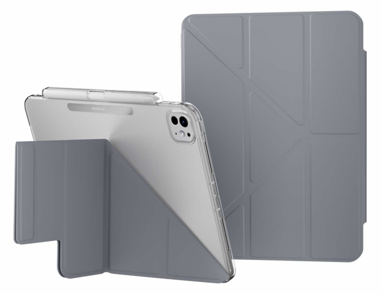 MagEasy Case for iPad Pro 11 inch 2024 / Built-in Stand / Drop Resistant / Alaskan Blue