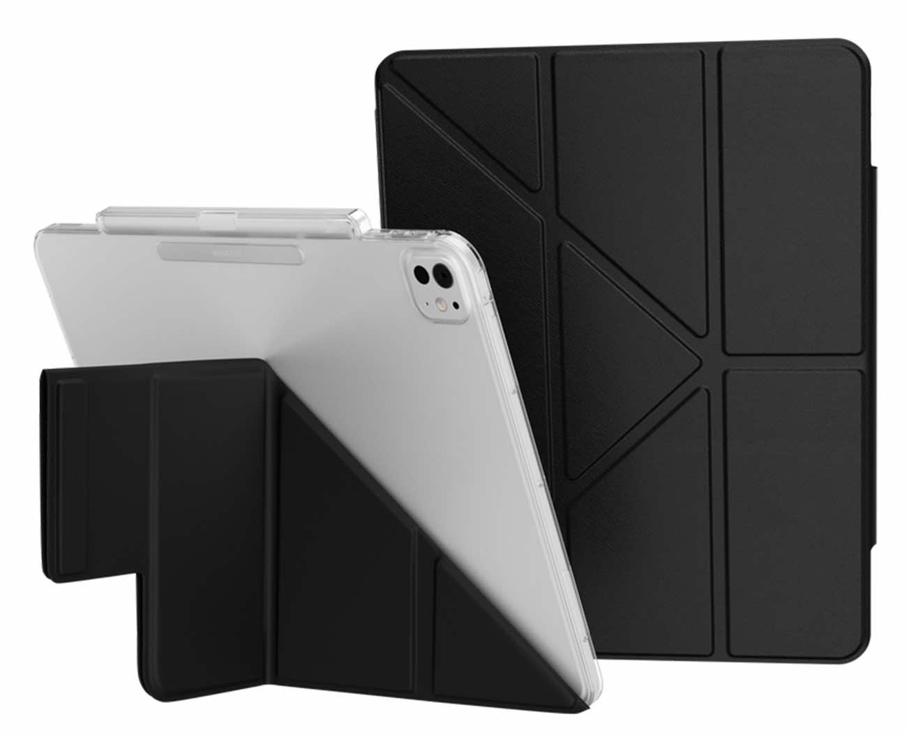 MagEasy Case for iPad Pro 13 inch 2024 / Built-in Stand / Drop Resistant / Black