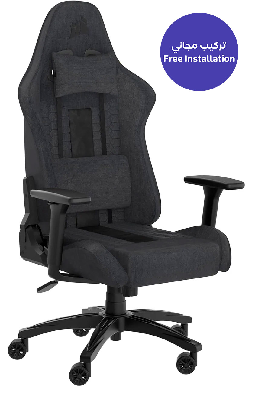 Corsair TC100 Gaming Chair / Black & Gray
