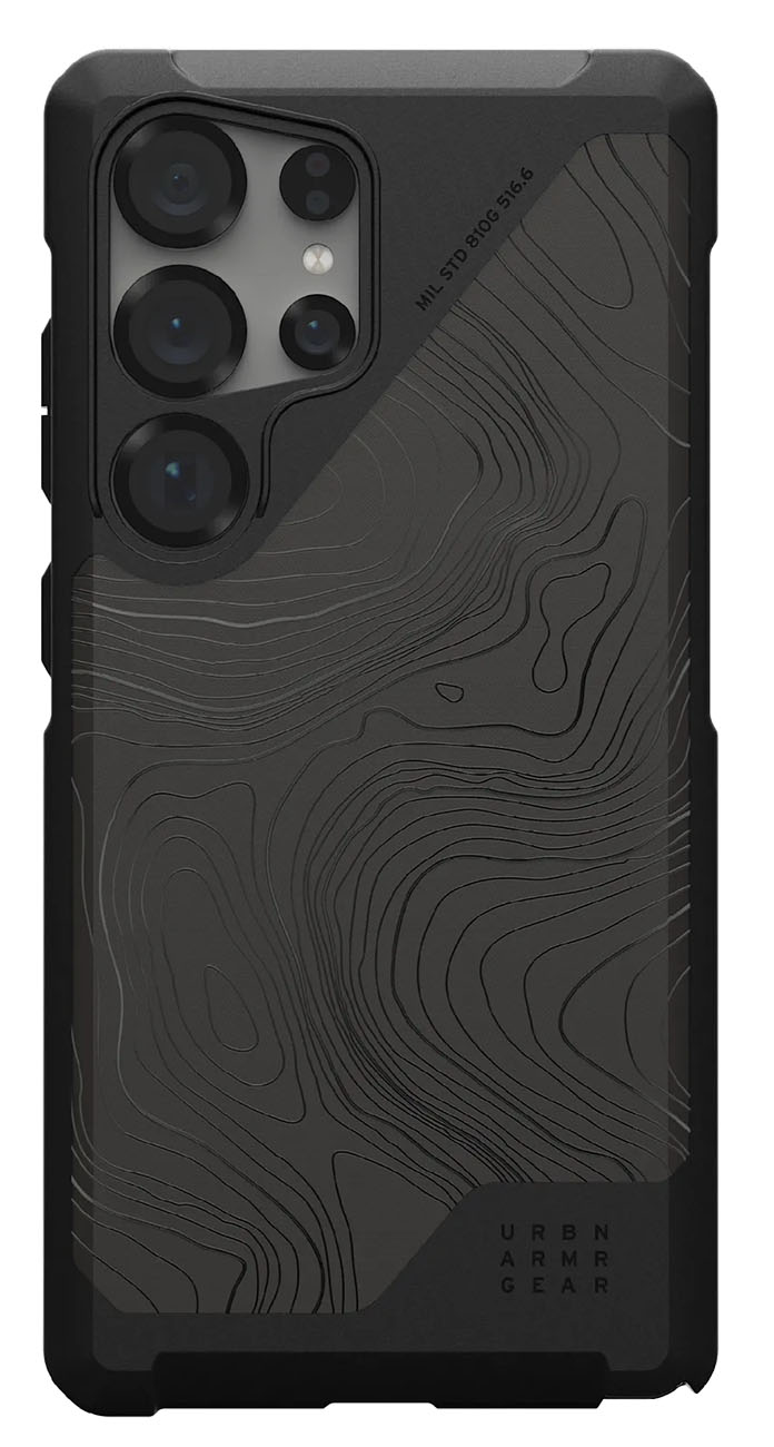 UAG Pathfinder Case for Galaxy S25 Ultra / Support MagSafe / Drop-Resistant / Topography