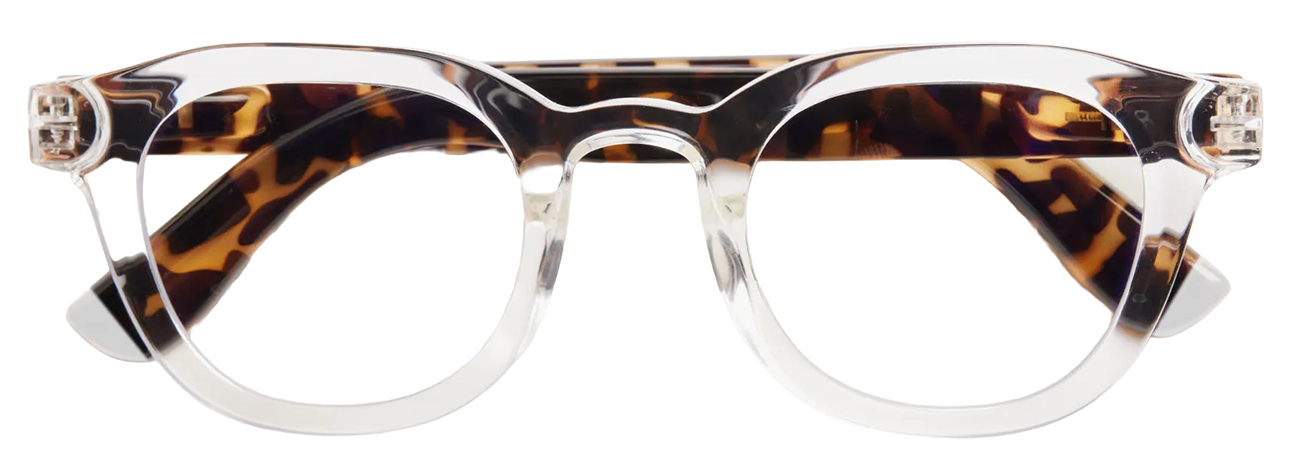 Barner Andy Glossy Combi Glasses / Protects Eyes from Harmful Screen Rays / Crystal Combi