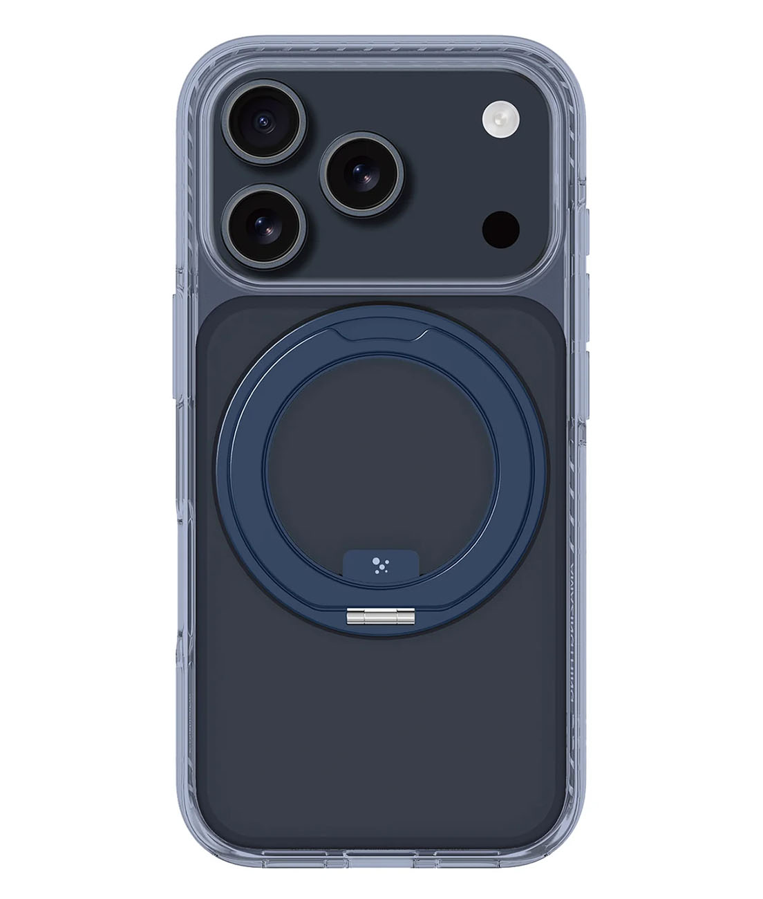 AmazingThing Titan Pro Case for iPhone 17 Pro Max / Built-in Grip / Drop Resistant / Clear Blue