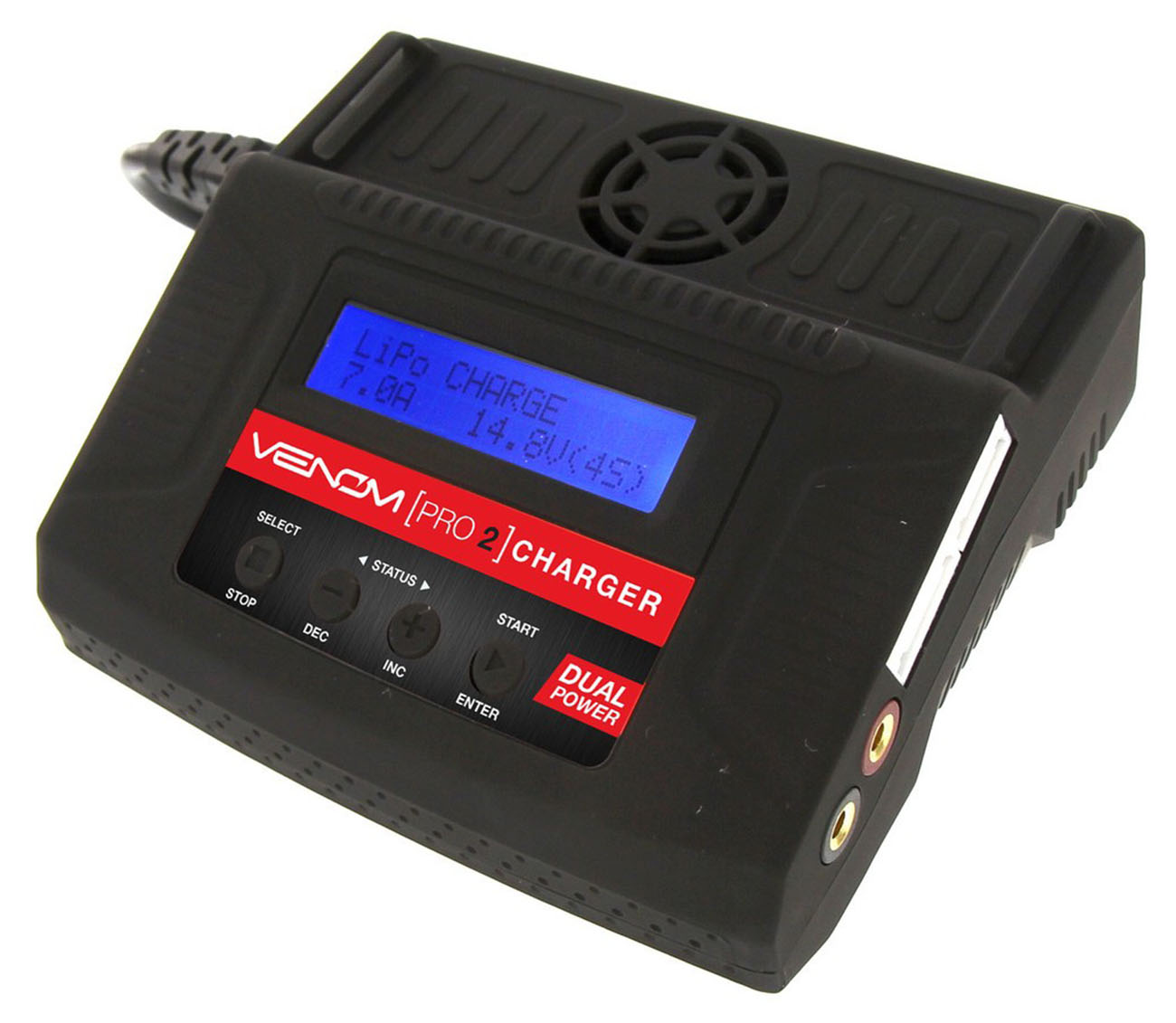Venom Pro 2 Charger / 80W Power / Supports LiPo & NiMH & Other Battery Types