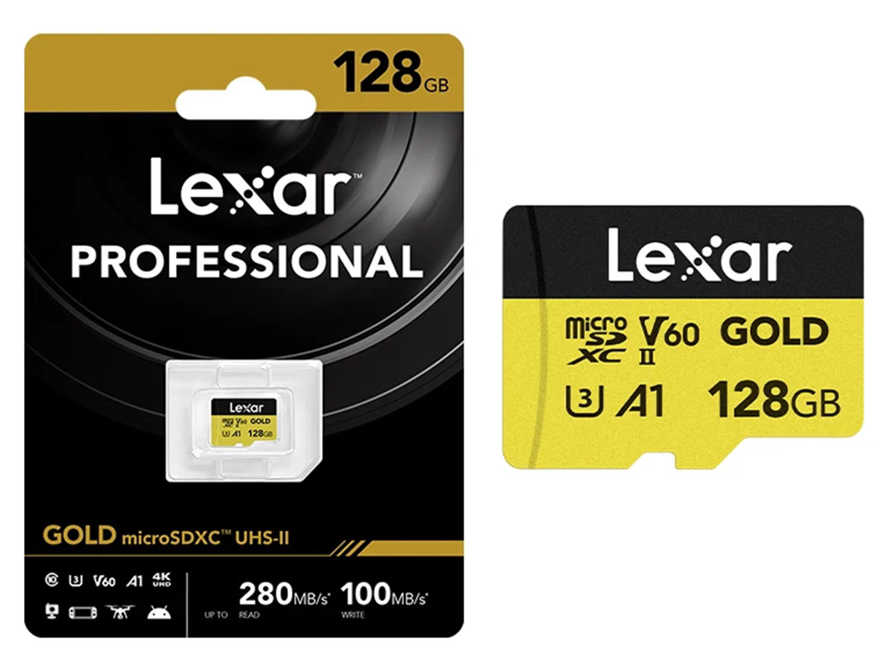 Lexar Micro SD Memory Card / 128GB Capacity