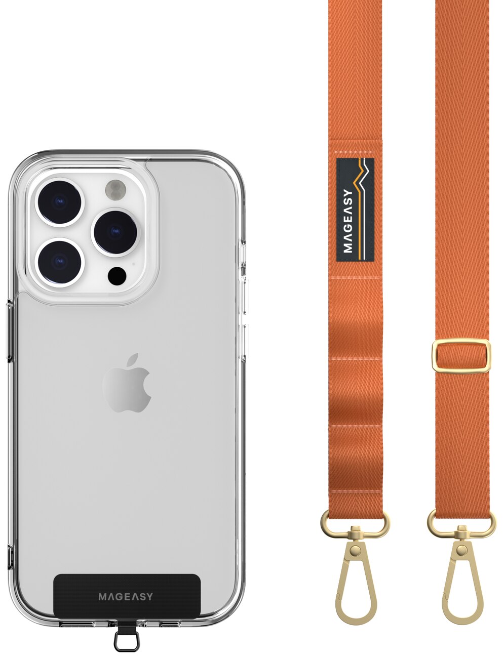 SwitchEasy Universal Strap / Support All Phones / Adjustable Length / Orange