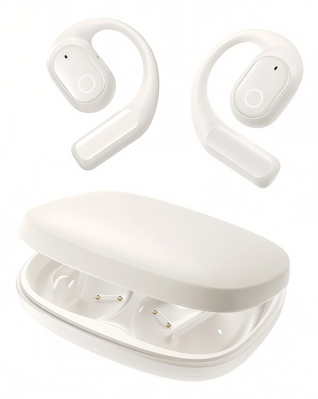 Baseus Eli 10i Fit Wireless Earbuds / Water-Resistant / 45 Hours of Use / White