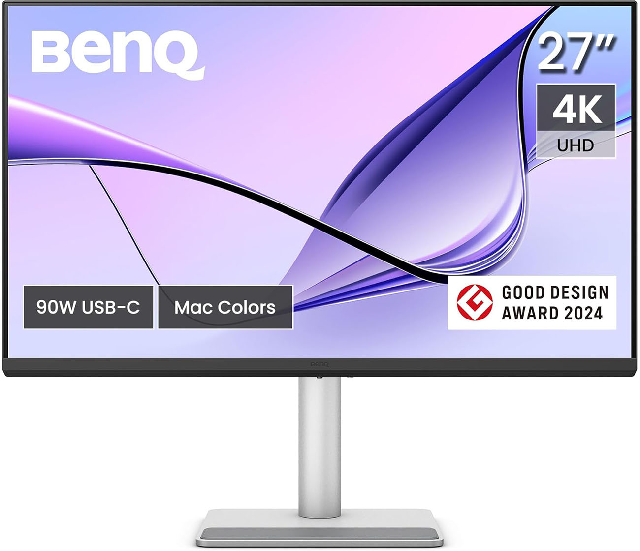 BenQ MA270U Monitor / Size 27 inch / 4K Resolution / For MacBook Pro & Air / True to Life Colors