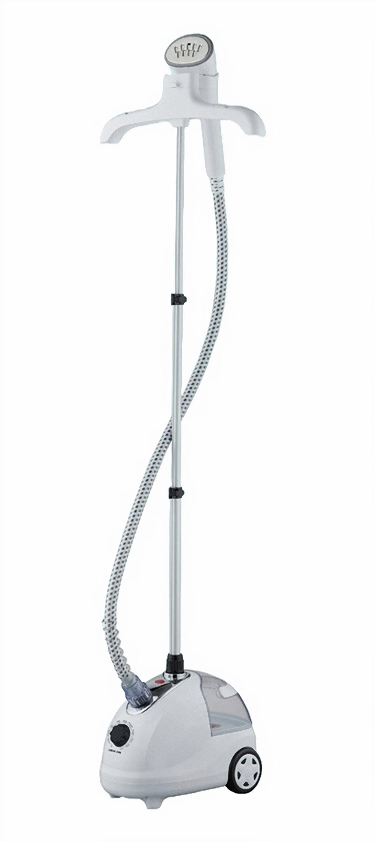 Green Steam Iron / Adjustable Length / 10 Heat Levels / White