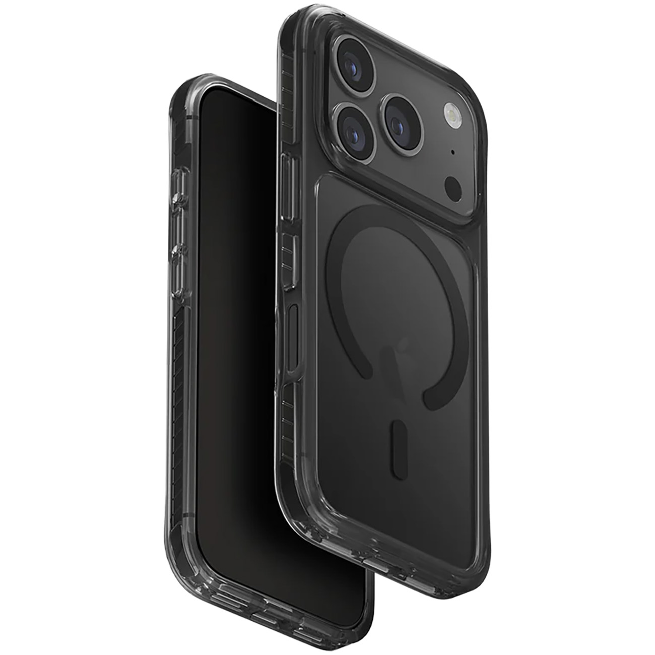 UNIQ Combat Case for iPhone 17 Pro Max / MagSafe / Drop Protection / Carbon Black