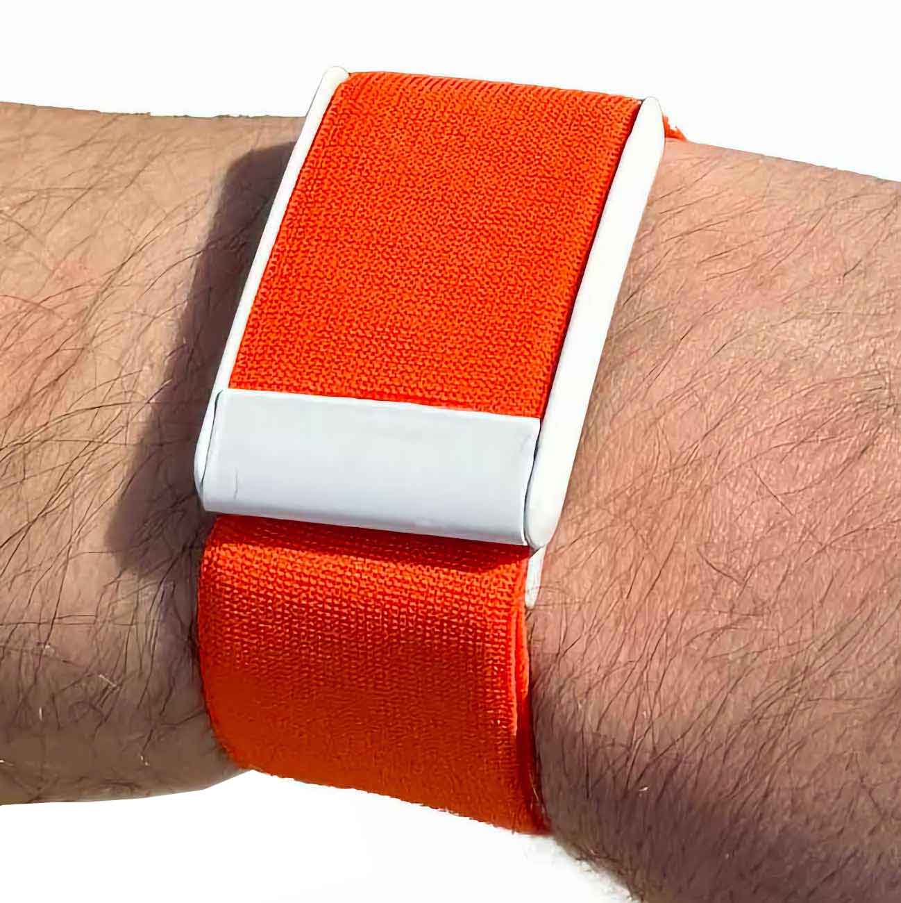 974Bands Strap Compatible With Whoop 4 / Water Resistant / Orange