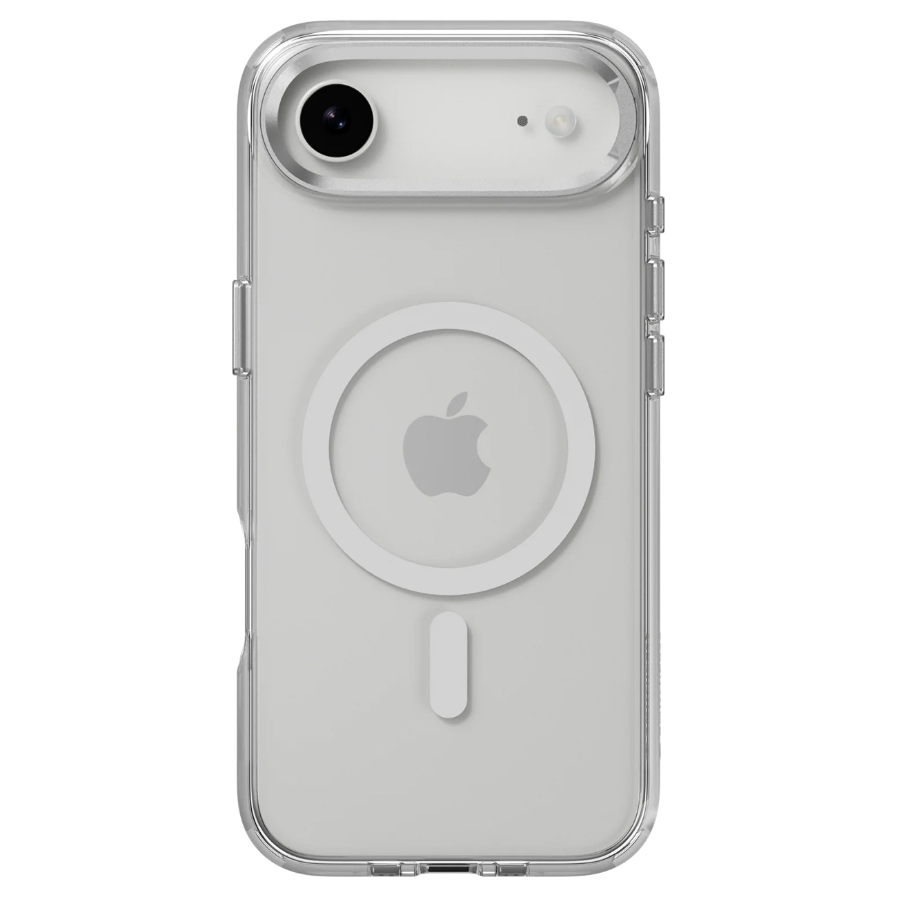 SwitchEasy Case for iPhone 17 Air / Built-in Stand / MagSafe / Drop-Resistant / Clear & Silver