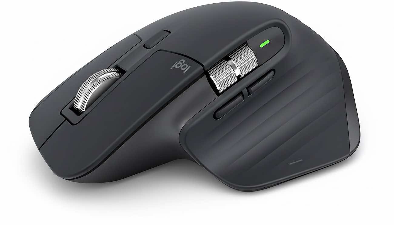Logitech MX Master 3S Wireless Mouse / Ergonomic Design / Fast Sensor