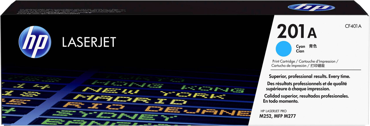 HP 201A Original Laserjet Toner Cartridge / Cyan
