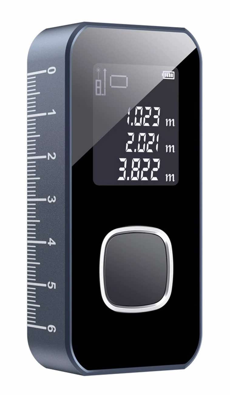 Laser Distance Measuring Device / Battery Operated / High Accuracy / Measures Up to 60 Meters