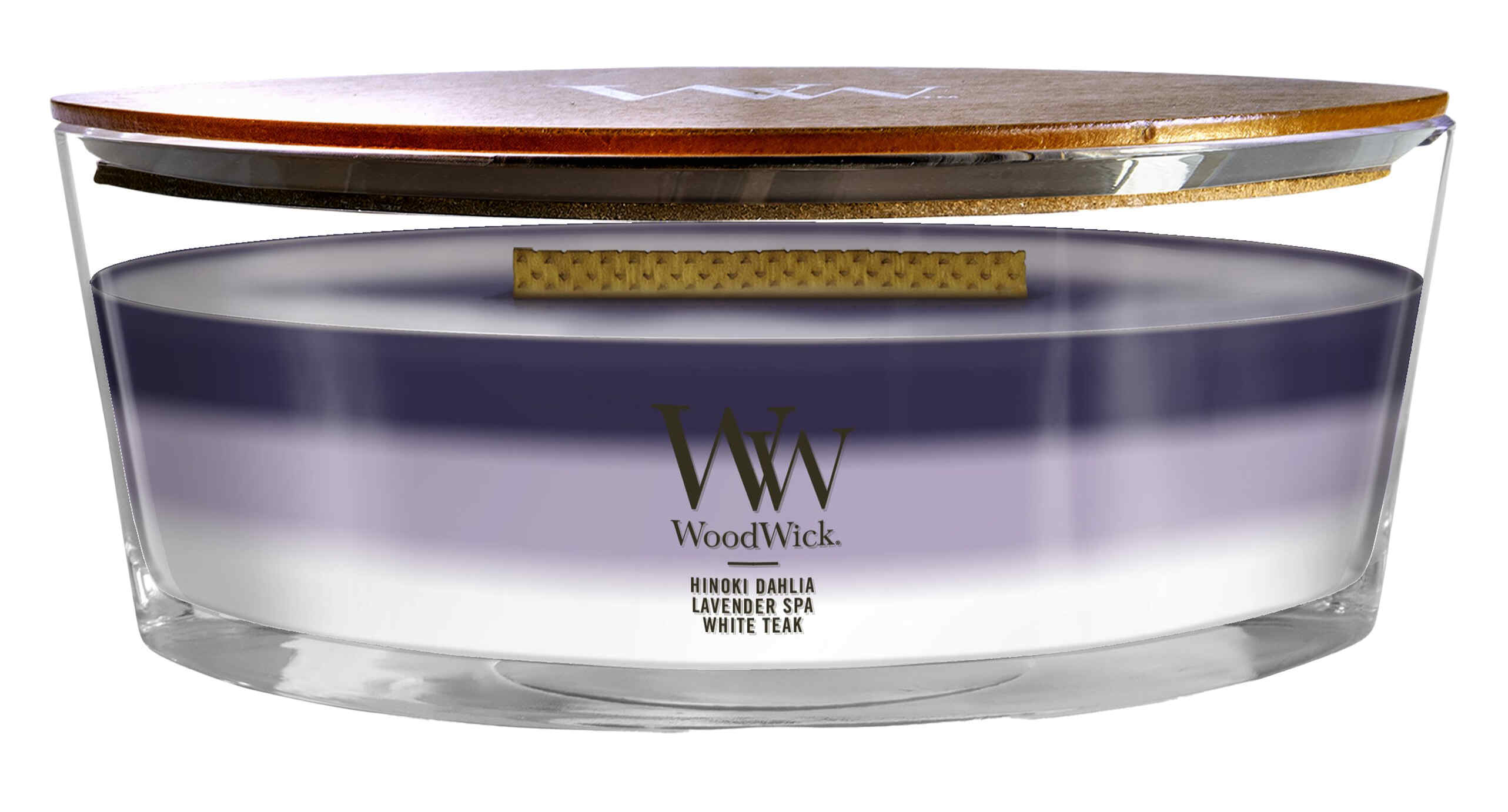 Woodwick Ellipse Scented Candle / Evening Luxe