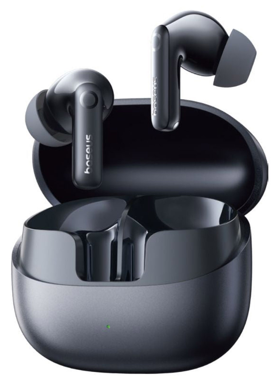 Baseus Bass BP1 Pro Wireless Headphones / Noise Cancellation / 55 Hours Playtime / Black