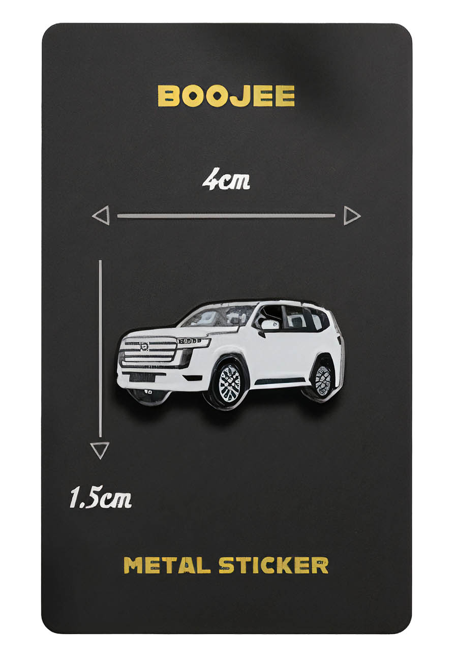 Boojee Metal Sticker / Land Cruiser
