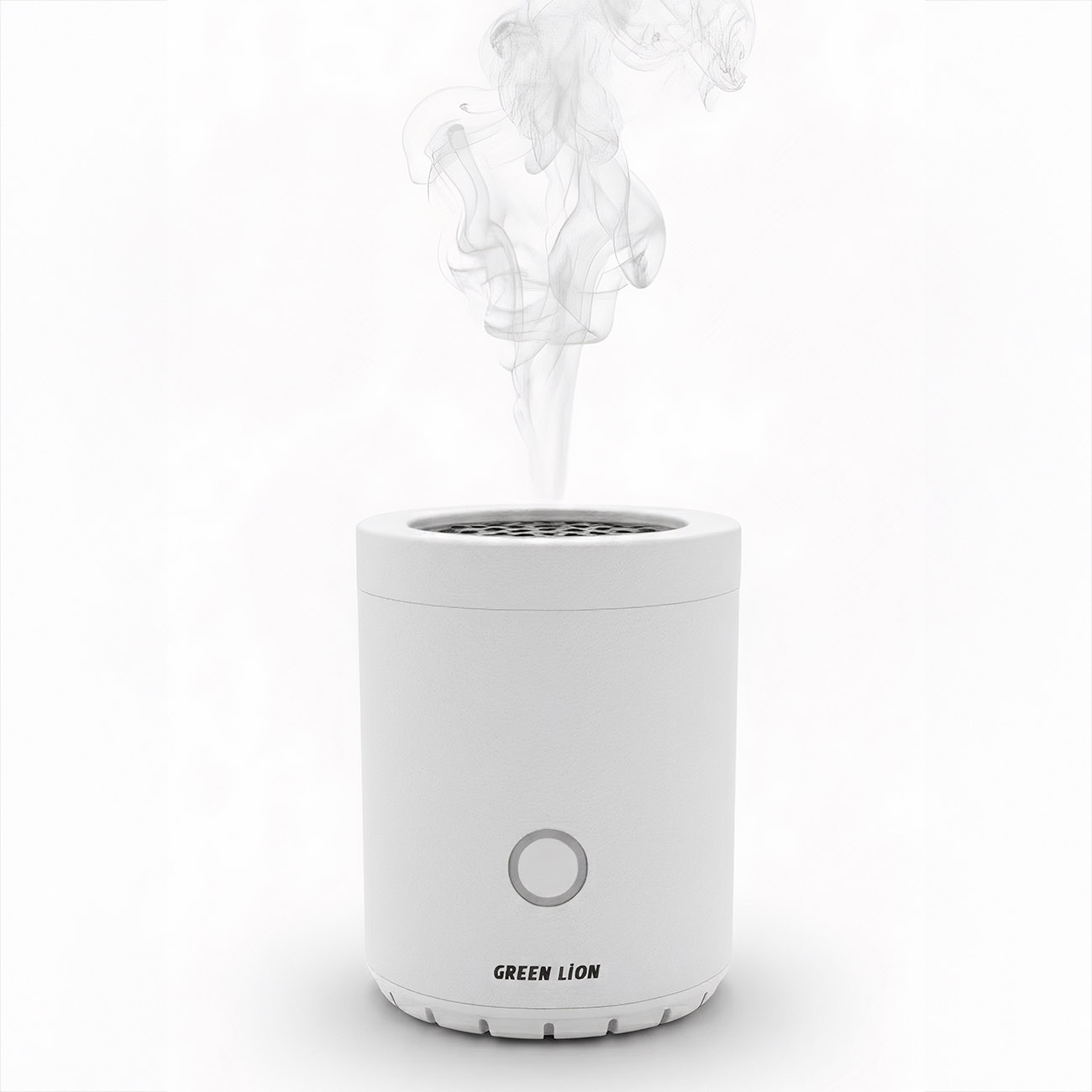 Green Dune Bukhoor Burner / Mini Size / Self-Igniting / Charcoal Discs / Battery Operated / White