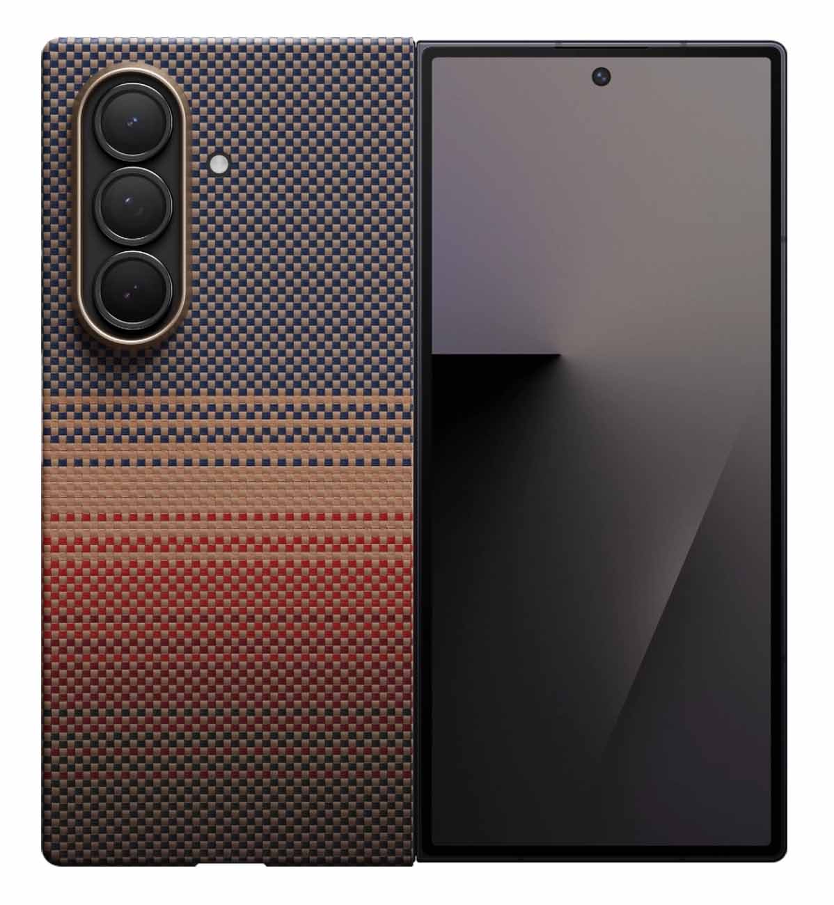 PITAKA Case for Samsung Galaxy Z Fold7 / Supports MagSafe / Slim & Lightweight / Sunset