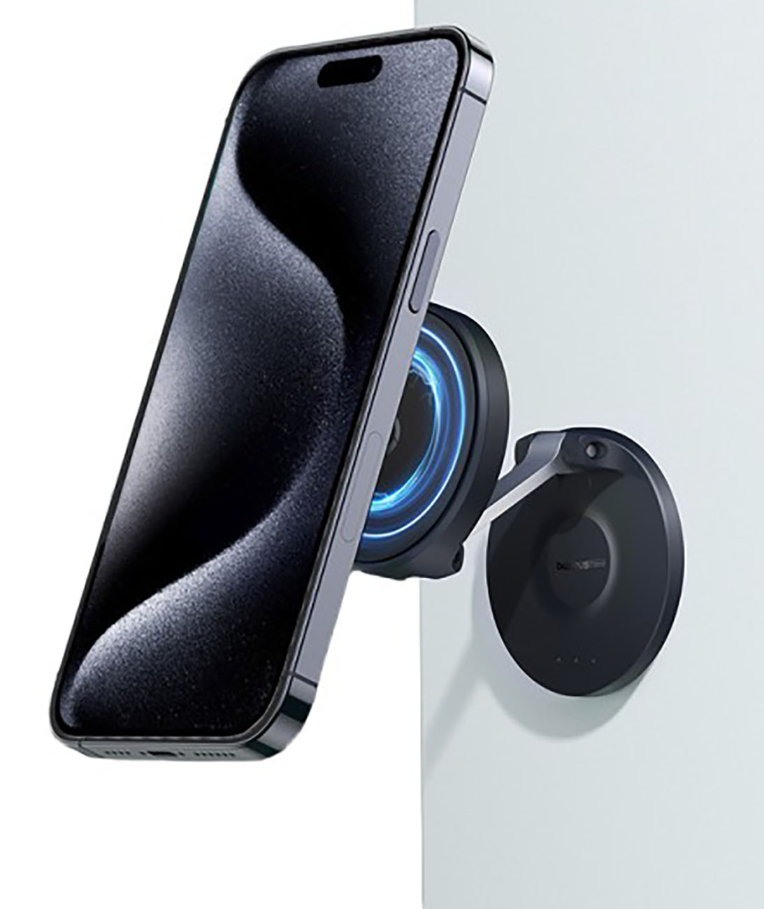 Baseus MagPro Magnetic Phone Stand / Supports MagSafe / Foldable / 360 Rotation / Black