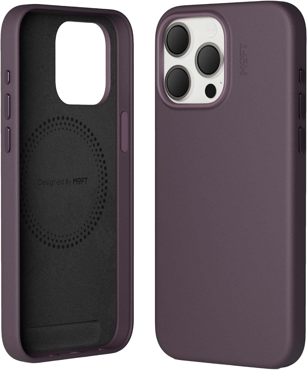 MOFT Snap Case for iPhone 15 Pro Max / Drop Resistant / Supports MagSafe / Blackberry